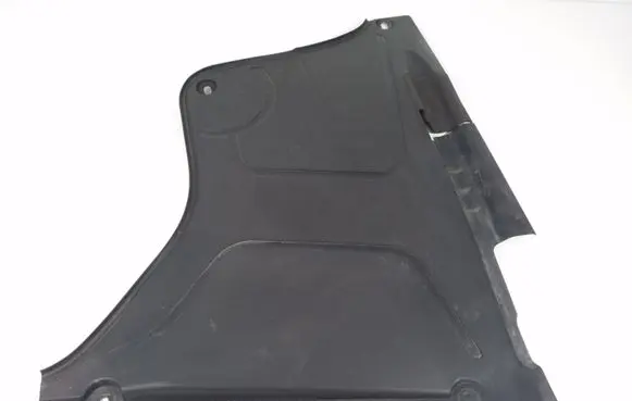 Engine bonnet/hood lock trim molding