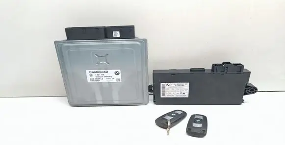 BMW 3 E90 E91 Engine ECU kit and lock set 7621178 9262361 61359262361