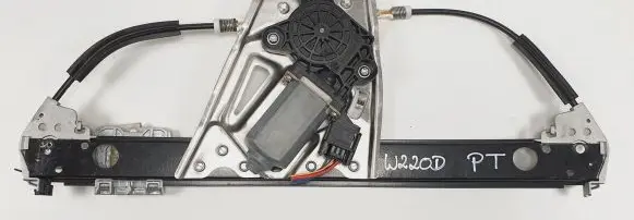 Mercedes-Benz S W220 Rear window lifting mechanism without motor A2207300446