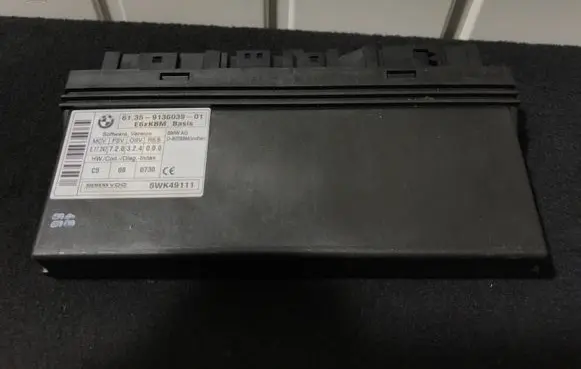 BMW 5 E60 E61 Comfort/convenience module 9136039 5WK49111