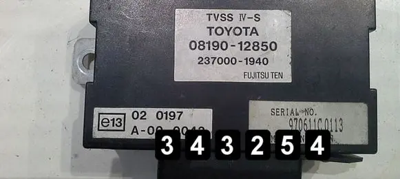Toyota RAV 4 (XA20) Engine control unit/module 08190-12850
