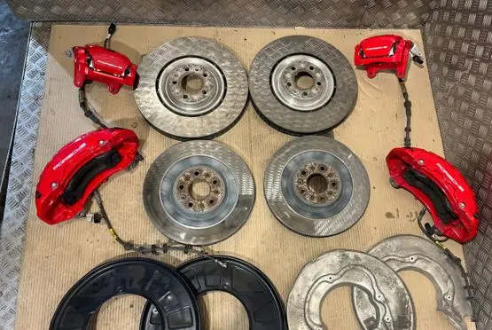 Porsche Macan (95B) Brake discs and calipers set 95B615301AF 95B615301AE 95B615302AF