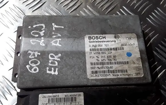 Peugeot 607 Gearbox control unit/module 0260002707 9634583580 9642570680