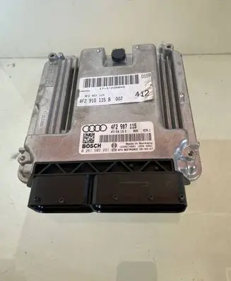 Audi A6 S6 C6 4F Engine control unit/module 4F2910115B 0261S02291 4F2907115