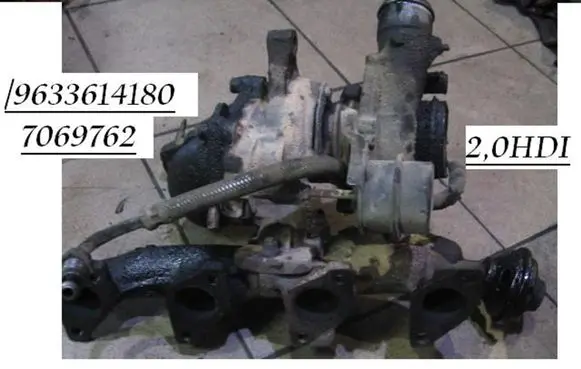 Citroen Berlingo Turbo 9633614180 7069762