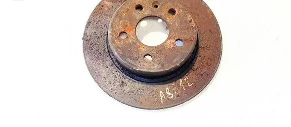 Opel Astra K Rear brake disc neventiliuojamas