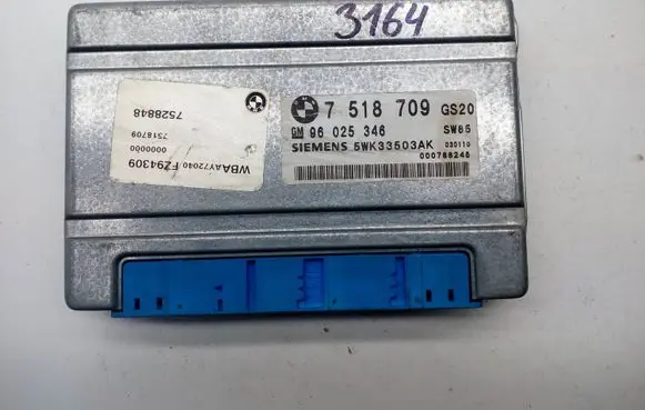 BMW 5 E39 Gearbox control unit/module 5WK33503AK 96025346 7518709
