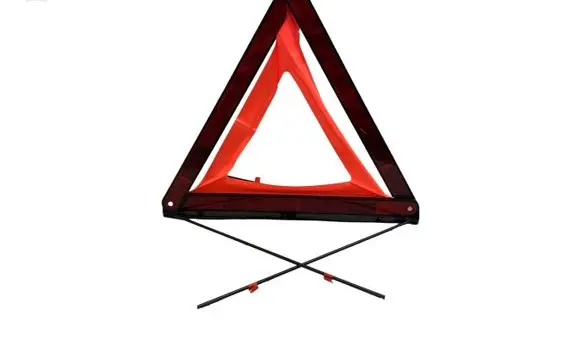 Volkswagen Golf VII Emergency warning sign 8K0860251 27R034006