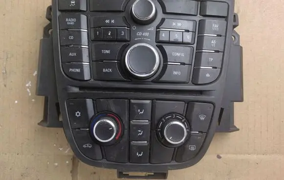 Opel Astra J Head unit multimedia control 1336009113435154