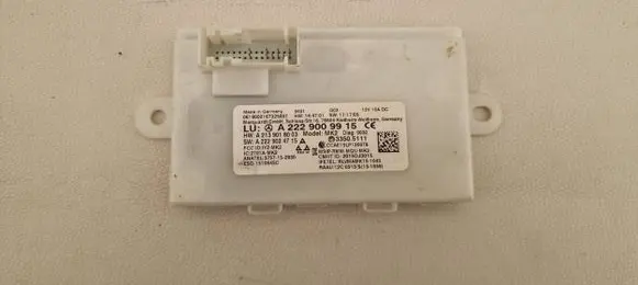 Mercedes-Benz C W205 Keyless (KESSY) go control unit/module A2229009915 A2139018003