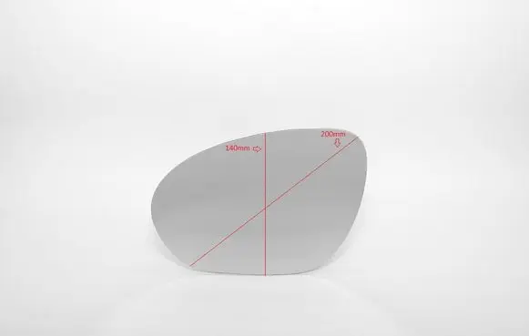 Nissan Juke I F15 Wing mirror glass 963661KA0A XNI001L