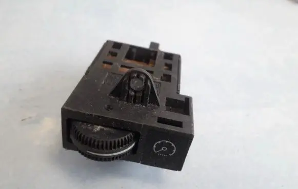 Panel lighting control switch