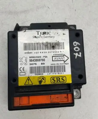 Nissan Primera Airbag control unit/module 9643869780 L2T1F07BK61