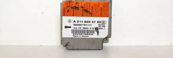 Mercedes-Benz E W211 Airbag control unit/module A2118205785 500307181117 D6V3G18B2W