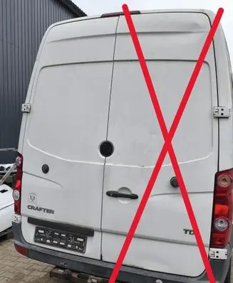 Mercedes-Benz Sprinter W906 Rear door 20260323HCR1055