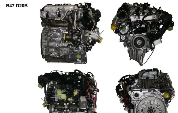BMW 5 G30 G31 Engine B47D20B