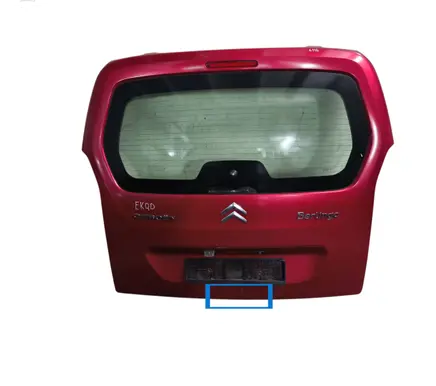 Citroen Berlingo Tailgate/trunk/boot lid DOT211M89AS2 E000191 43R000015