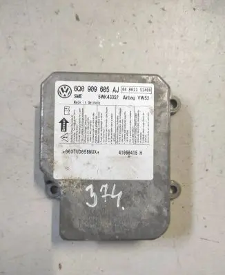 Seat Ibiza III (6L) Airbag control unit/module 6Q0909605AJ 5WK43352 04H023S2400