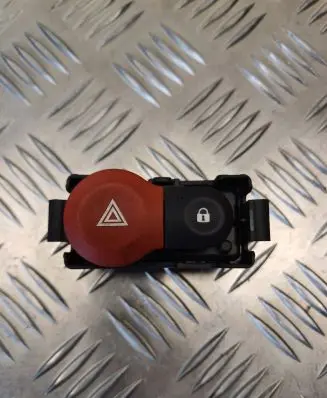 Renault Clio III Hazard light switch 8200214896 8200483813 8200409382