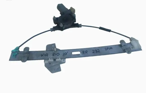 KIA Rio Front window lifting mechanism without motor