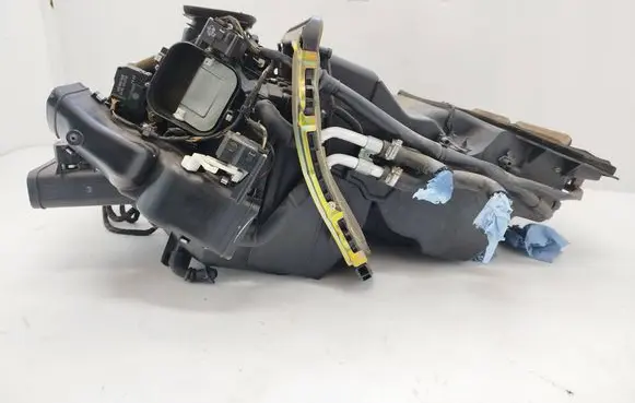 Interior heater climate box assembly