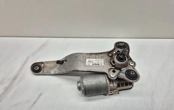 Front wiper linkage and motor