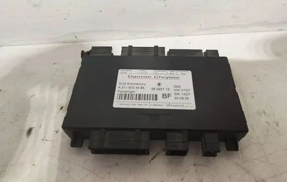Seat control module