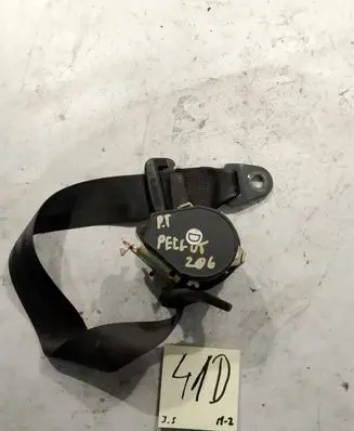 Peugeot 206 Rear seatbelt 8975R0