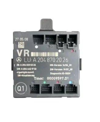 Mercedes-Benz C W204 Door control unit/module A2048702026 A2048200226 A2044421732