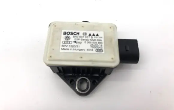 Audi A4 S4 B8 8K ESP acceleration yaw rate sensor 8R0907637B