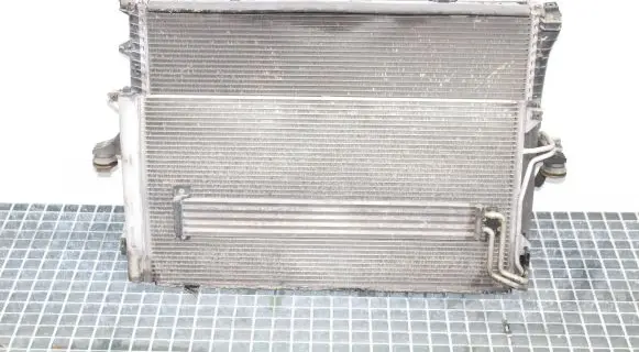 Volkswagen Touareg I Radiator set 7L0121203F 7L0820411F