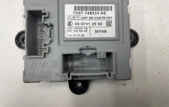 Ford Mondeo MK IV Door control unit/module 7G9T14B533HE 14C237CB 0507912900