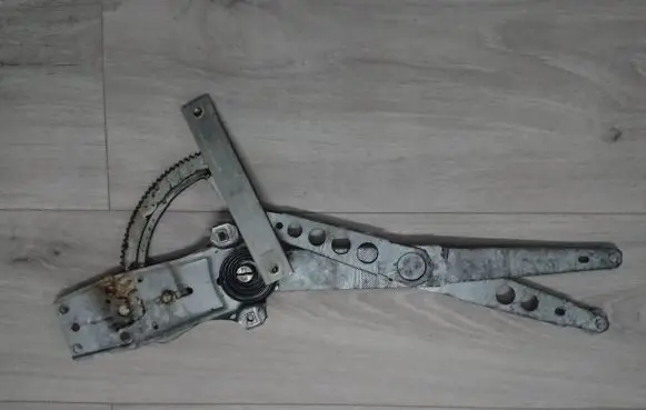 Jaguar XJ X40 Front window lifting mechanism without motor