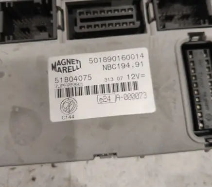 Fiat Croma BSM Control unit 501890160014 7JPFPF8BH 51804075