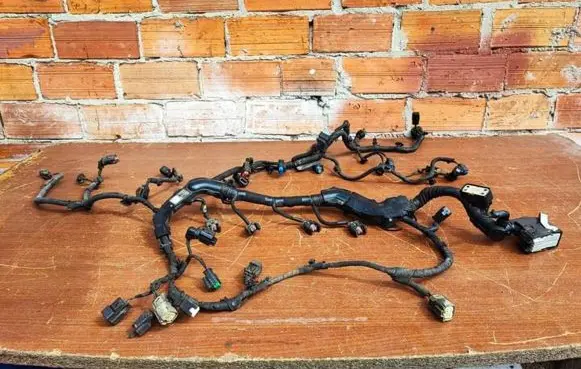 Engine installation wiring loom