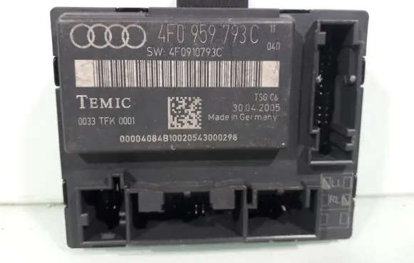 Audi A6 S6 C6 4F Door control unit/module 4F0959793C