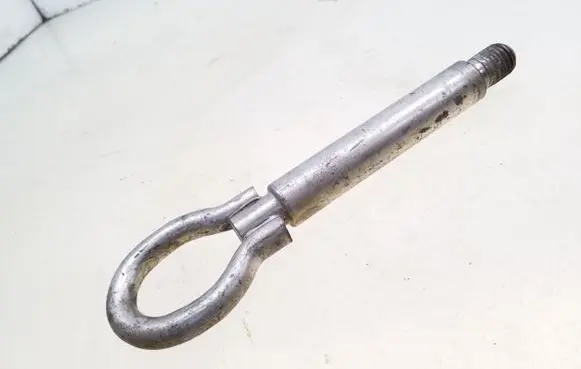 Towing hook eye