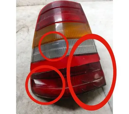 Mercedes-Benz W123 Rear/tail lights 0053302 53392R 0153392