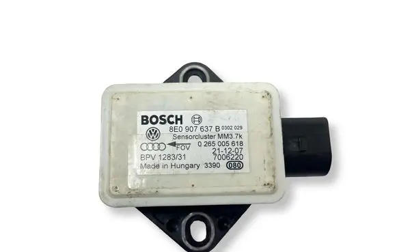 Audi A6 S6 C6 4F ESP acceleration yaw rate sensor 8E0907637B 7006220 0265005618