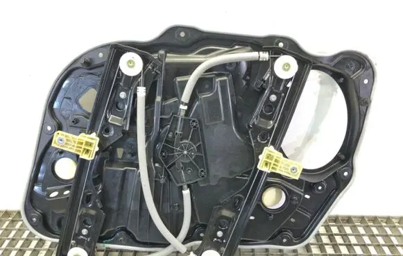 Front door window regulator with motor