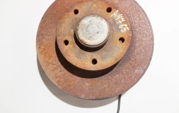 Renault Megane III Rear brake disc neventiliuojamas