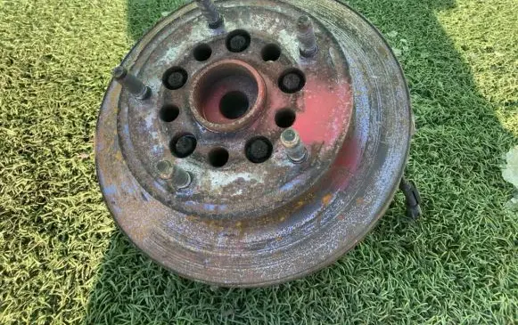 Ford Transit Front wheel hub spindle knuckle 2167069 2350082