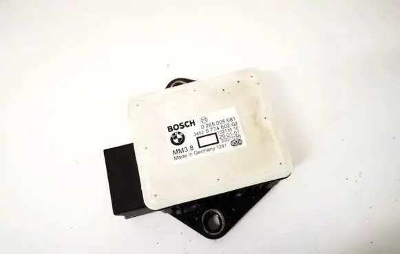 BMW 5 E60 E61 ESP acceleration yaw rate sensor 0265005681 3452677460202