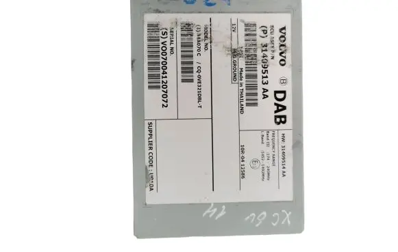 Volvo XC60 Antenna control unit 31409513AA 31409514 CQQVE321DBLT