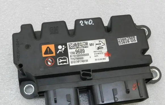 Opel Zafira C Airbag control unit/module 13589689 13512293