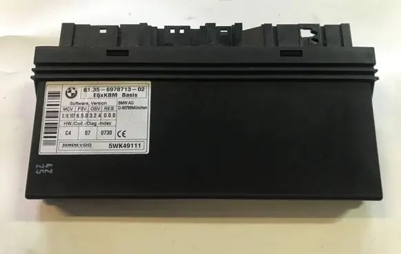 BMW 5 E60 E61 Comfort/convenience module 6978713 5WK49111 650324000