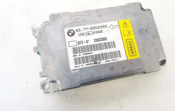 BMW 5 E60 E61 Airbag control unit/module 65776952993 28002868