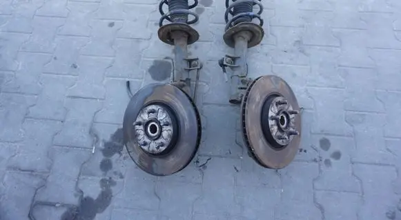 Hyundai ix35 Front wheel hub spindle knuckle