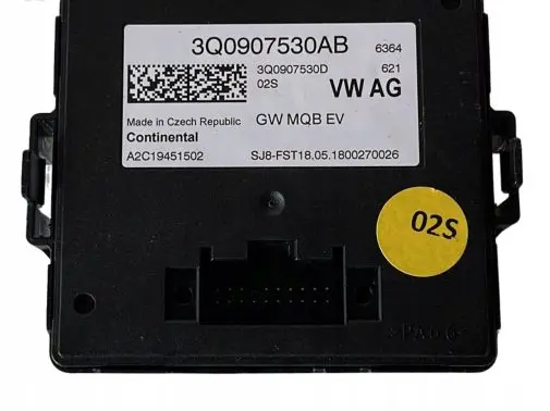 Volkswagen PASSAT B8 Gateway control module 3Q0907530AB