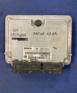 Opel Zafira A Engine control unit/module 09133269 0281010021
